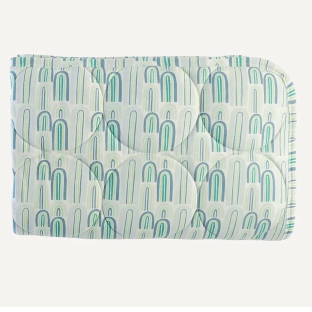 Kate Quinn Blue Rainbows Quilt